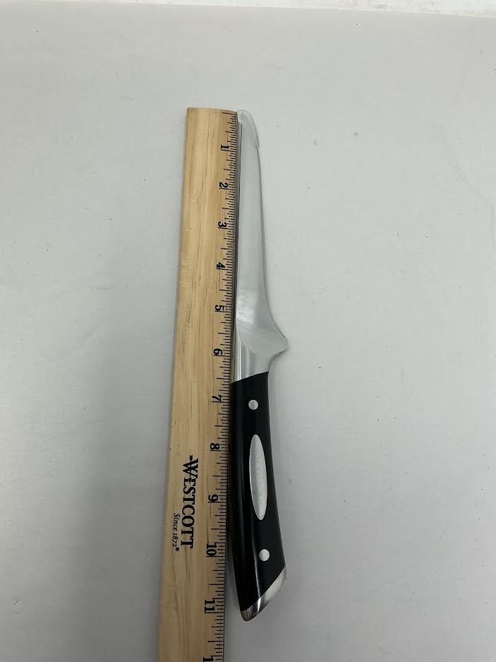 Scanpan Classic Boning Knife, 6″, Silver
