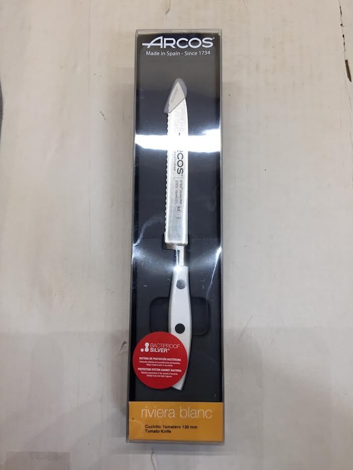 Arcos Forged Knife Serrated 5 Inch Nitrum Stainless Steel and 130 mm blade