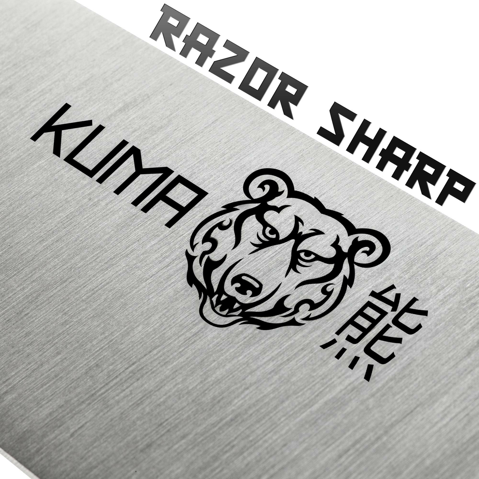 KUMA Multi Purpose Chef Knife – Pro Bolster Edition – RAZOR SHARP Kitchen Knife