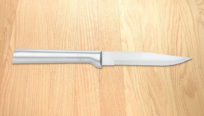 Rada R105 Steak Knife serrated edge, grilling, Made in USA, L/R Super sharp NEW