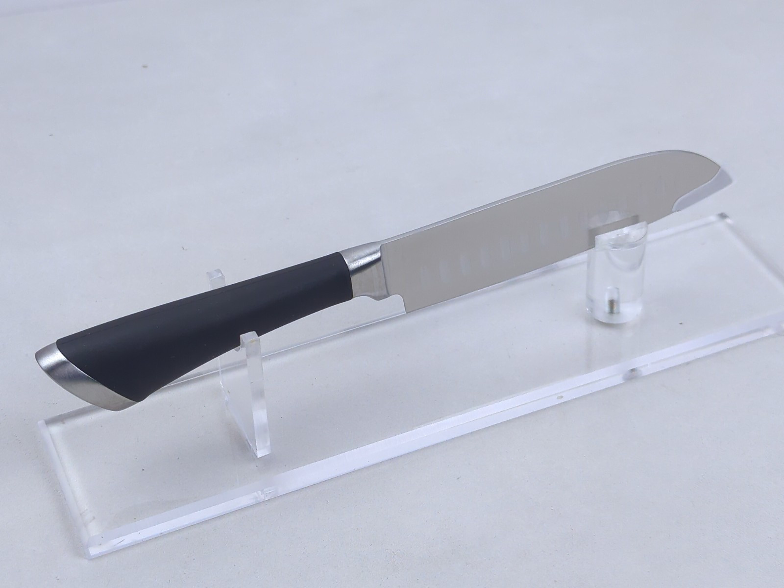 Chicago Cutlery FUSION 5″ SANTOKU Knife, STAINLESS Steel Blade, BLACK Handle
