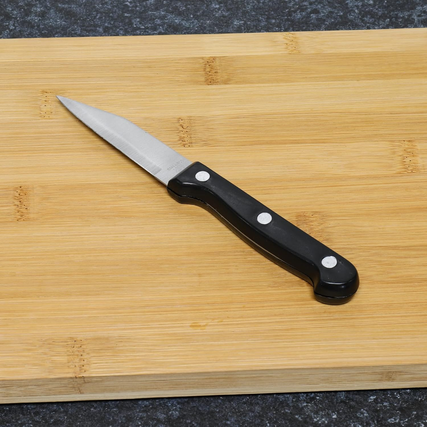 Chef Craft Select Paring Knives Set 2pc Stainless Steel Kitchen Peeling Knife