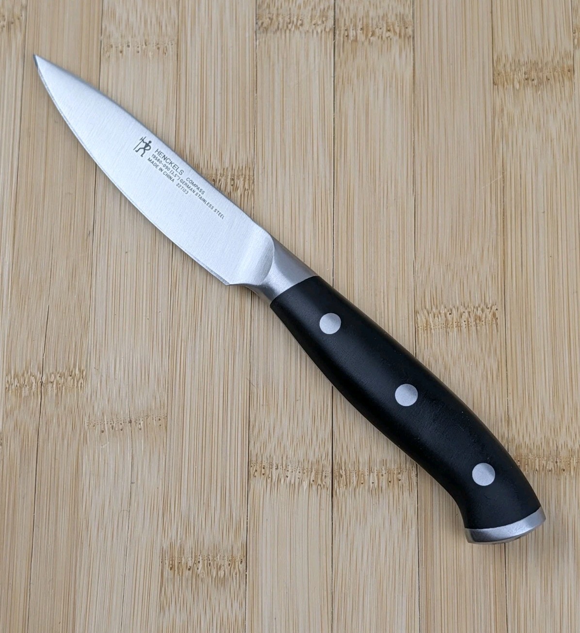 Henckels COMPASS 3.5″ PARER / PARING Knife, Made w/ GERMAN Stainless Steel, NEW
