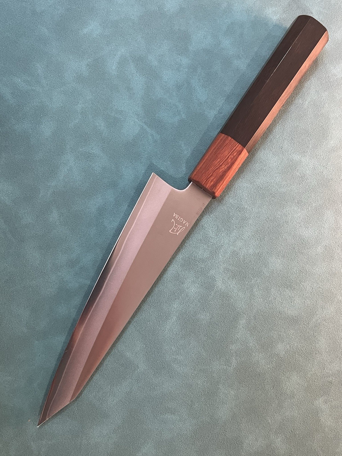 NAGIBA VG10 165mm Petty Knife Yakitori Boning Honesuki Octagonal Wa Wood Handle