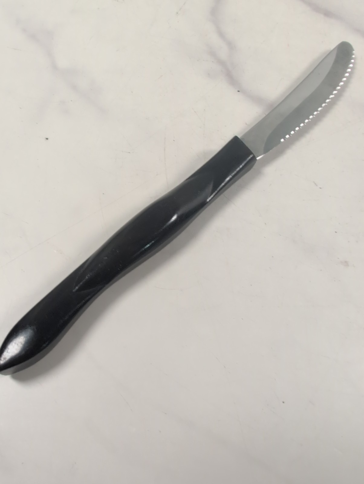 Cutco 1759 Serrated Table/Steak Knife Classic Brown Handle