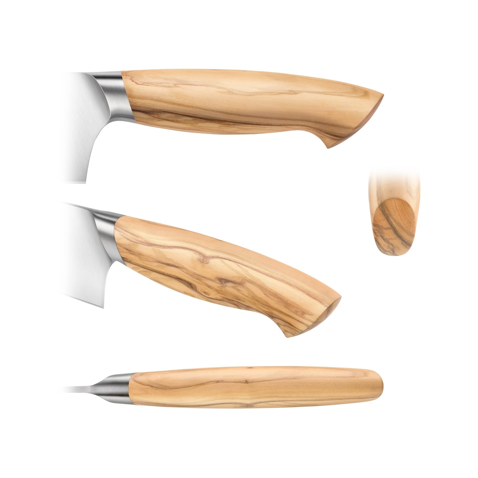 Cangshan OLIV Series 7-Inch Santoku Knife, Forged Swedish 14C28N Steel, 501608