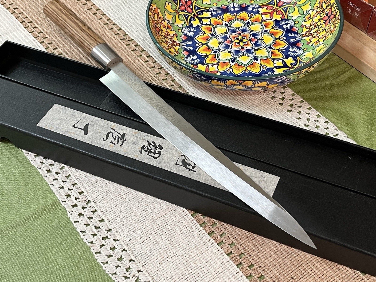 300mm 12″ Yanagiba Sashimi Knife Japanese Sushi Chef Slicer Single Bevel Urasuki