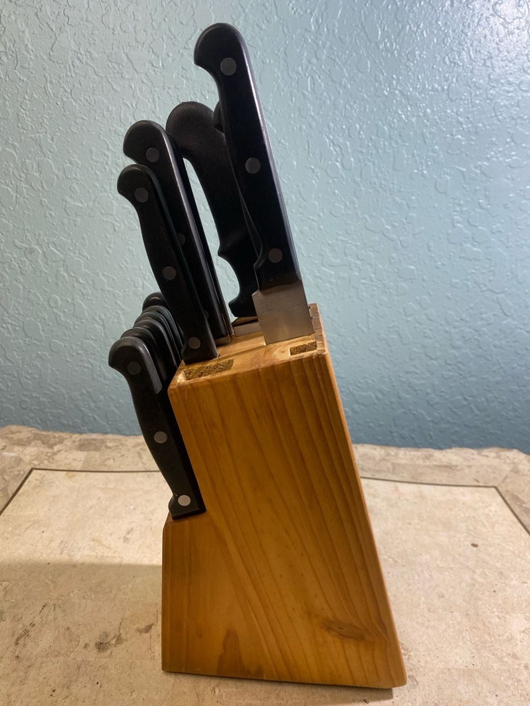 Tools of the Trade Basics 12-Piece Knife Block Set