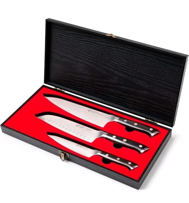 Pro Kitchen Knife Set Full Tang Ultra-Sharp German High Carbon Stainless Steel