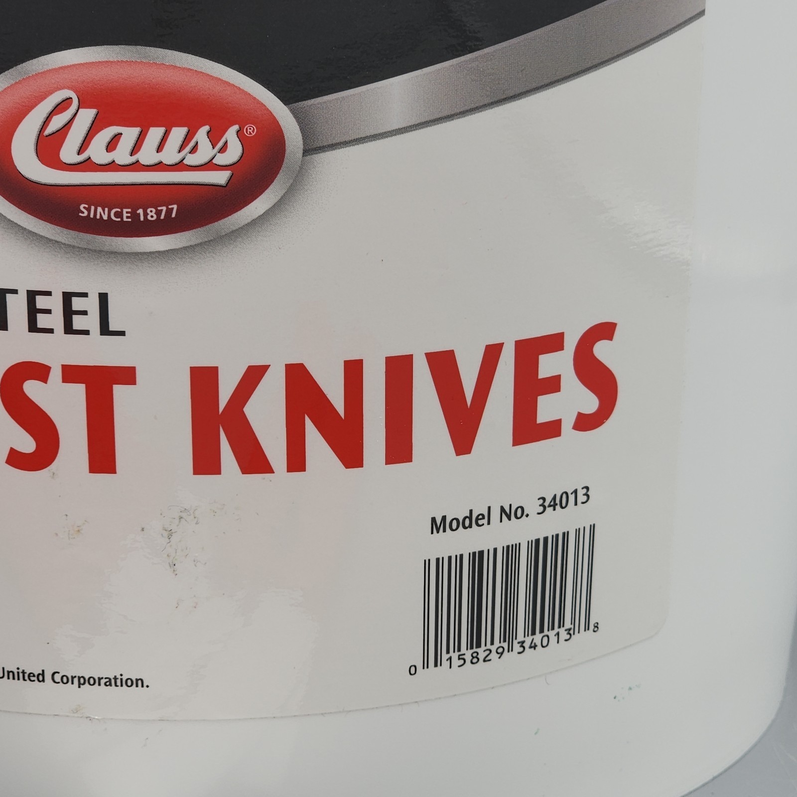 Lot of 5 Clauss Fixed Blade Straight Floral Knife Knives Model 34013 Germany