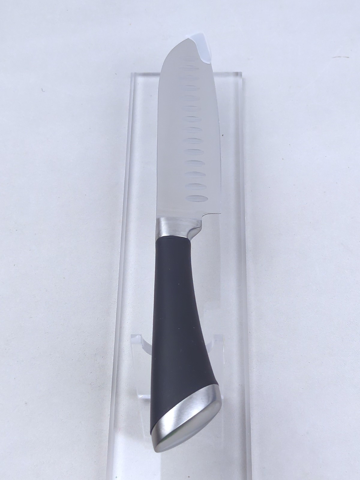 Chicago Cutlery FUSION 5″ SANTOKU Knife, STAINLESS Steel Blade, BLACK Handle
