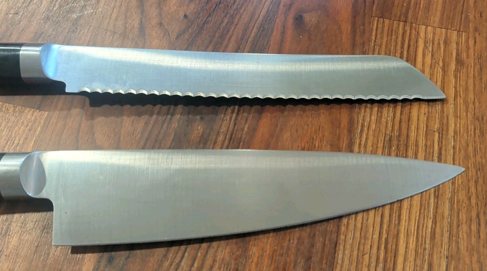 J.A. Henckels 8″ Mikado Chef Knife 19101 & 8″ Serated Bread Knife 19106