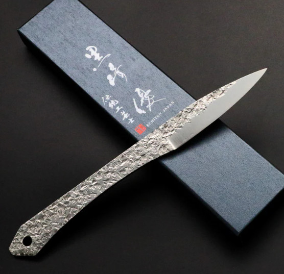 Japanese Custom Knife 85mm by Yu Kurosaki 『神楽』From Japan