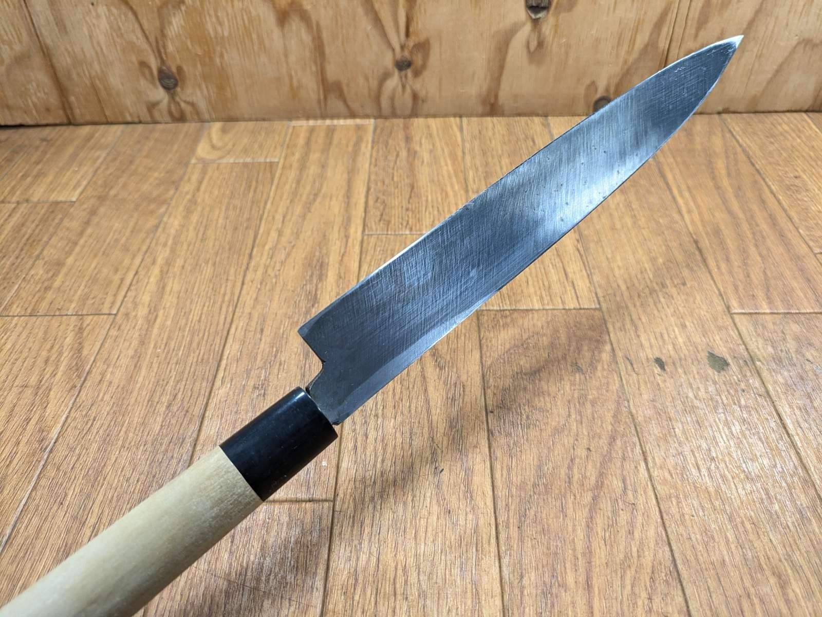 Japanese Chef’s Kitchen Knife Yanagiba Vintage Sushi from Japan 232/385mm KH475