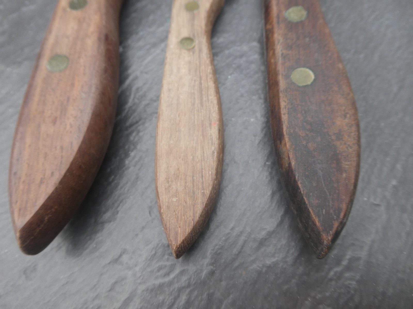 Three Vintage Knives Molybdenum Vanadium 4 in / 5 in/6.25 in.