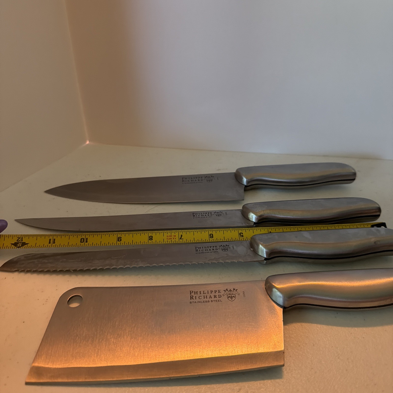Philippe Richard Cleaver Knife Chopper Butcher Bread Butcher Stainless Steel