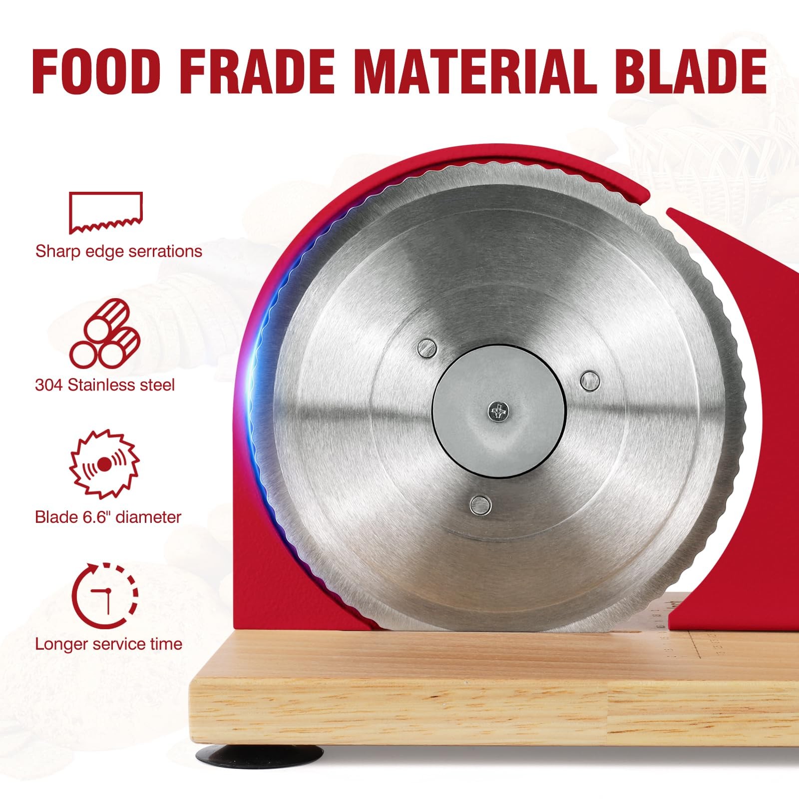 Manual Bread Slicer for Homemade Sourdough Bread Versatile Hand Crank Bread S…