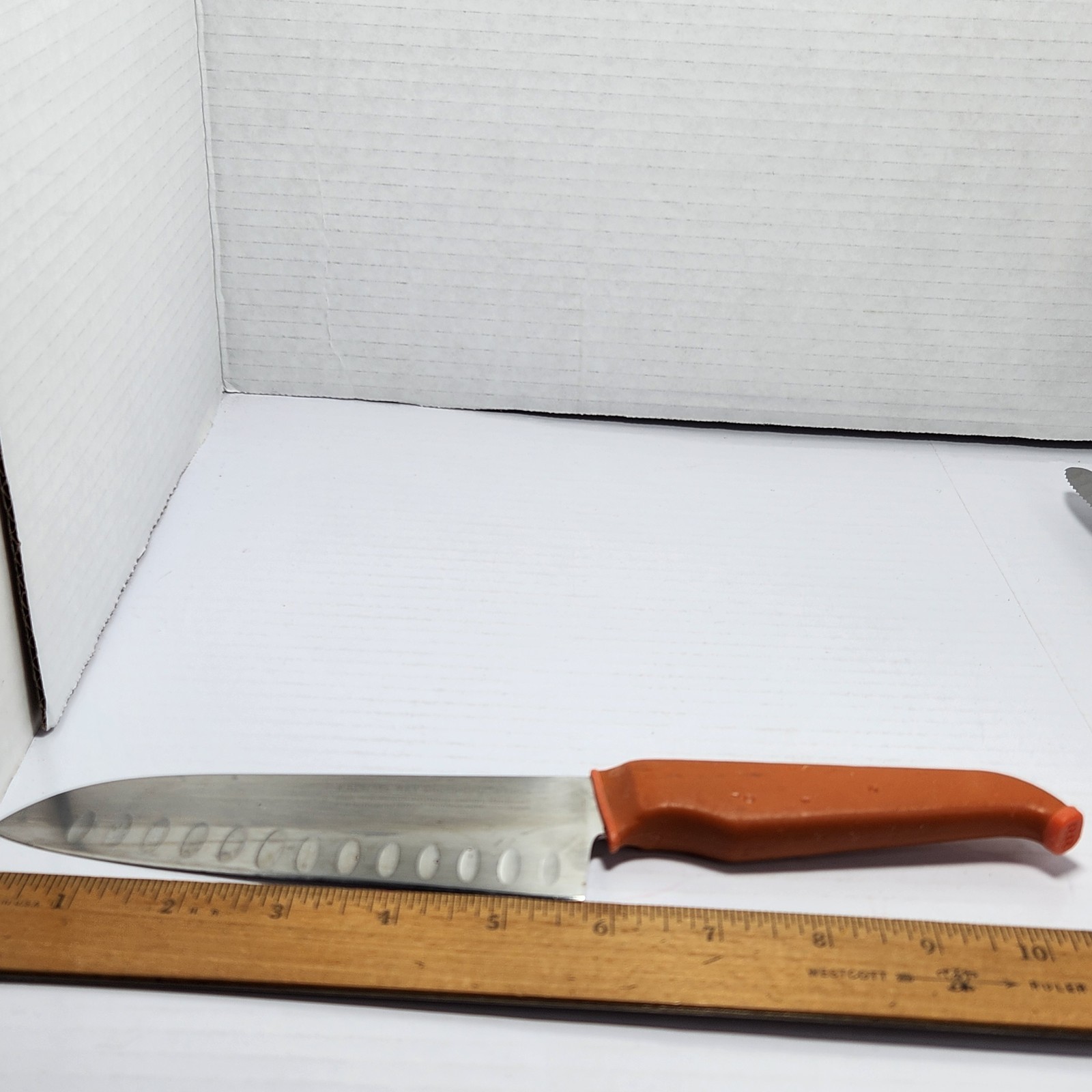 Vintage Lot of 5 Kitchen Knives Rachael Ray Tramontina Pigeon Stainless Mixed