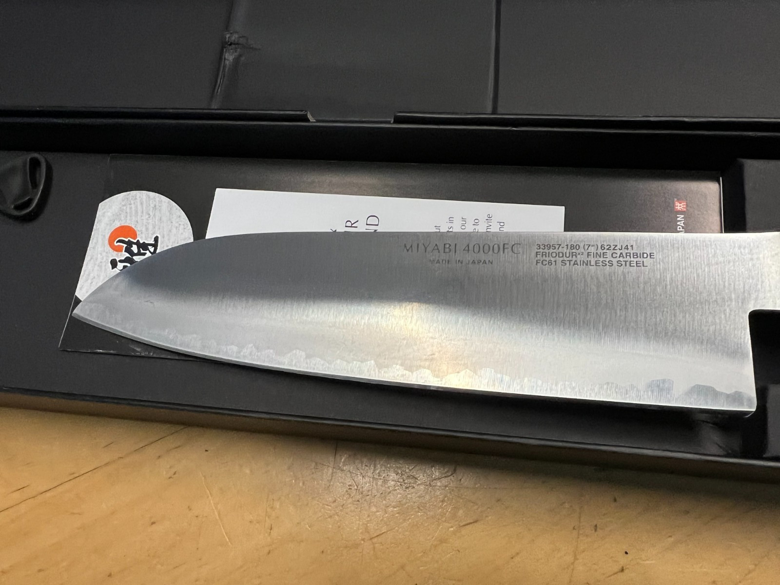 Henckels Miyabi KOH – 7″ Santoku Knife 1019668 in retail box