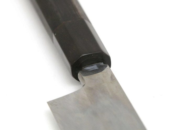 Nenohi Yanagiba Knife 300mm 11.8″ Honyaki Mizukagami White Steel Ebony Handle