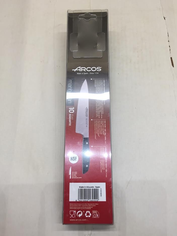 Arcos Forged Chef Knife 6 Inch Stainless Steel.