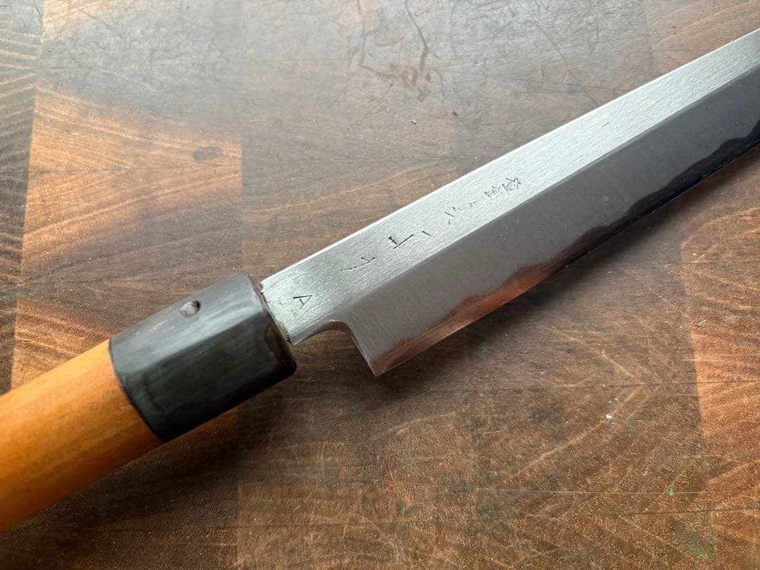 Tsukiji Blue Steel Yanagiba Knife 240mm Sashimi Japanese Chef Knife