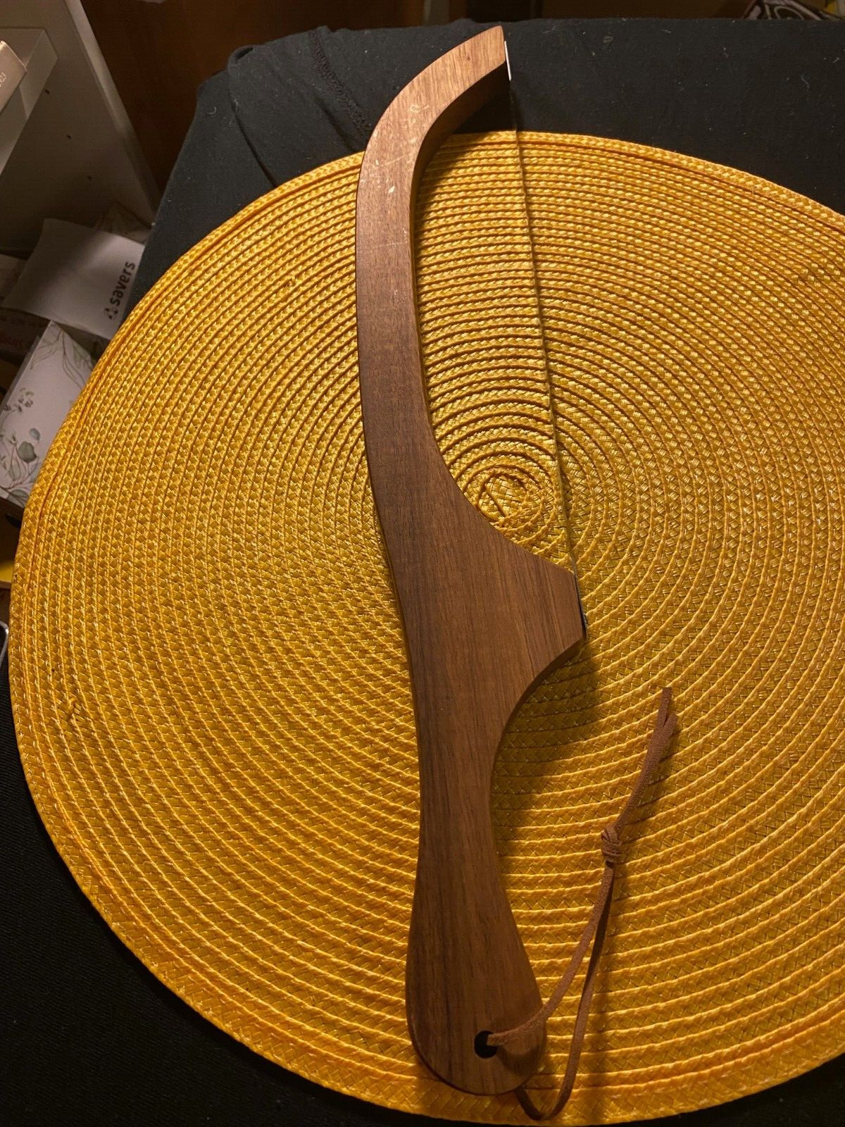 Wood Bread Knife Bow Design 15.7″