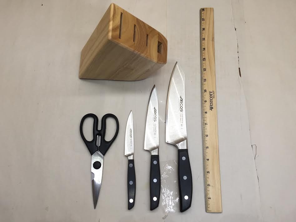 Arcos Knife Set 4 pieces