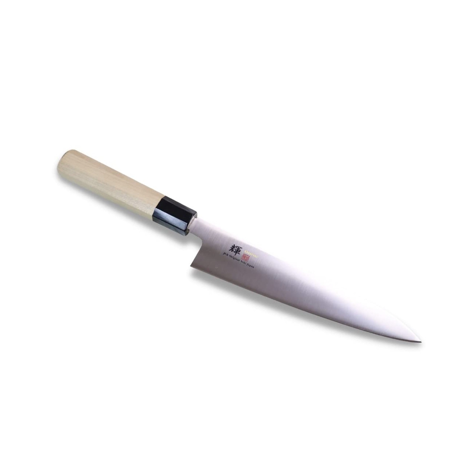Kagayaki Japanese Chef’s Knife, KV-8SES Professional Wa Gyuto Knife, VG-10
