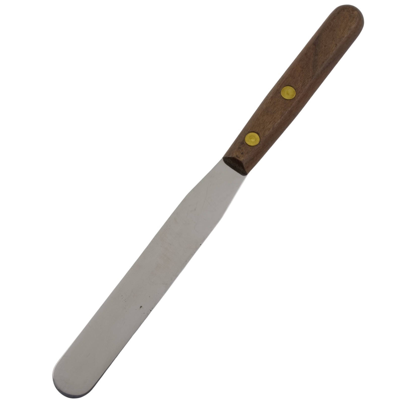 Ontario Spatula Kitchen Knife 10.5″ Overall Brown Wood Handle