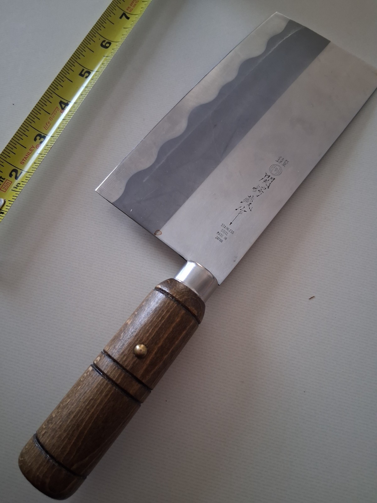 Fuji cutlery Chinese knife stainless steel blade