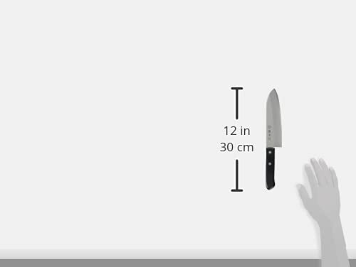 Fujitora Santoku 6.7 inches (170 mm) Japan Cobalt Alloy Steel Double-
