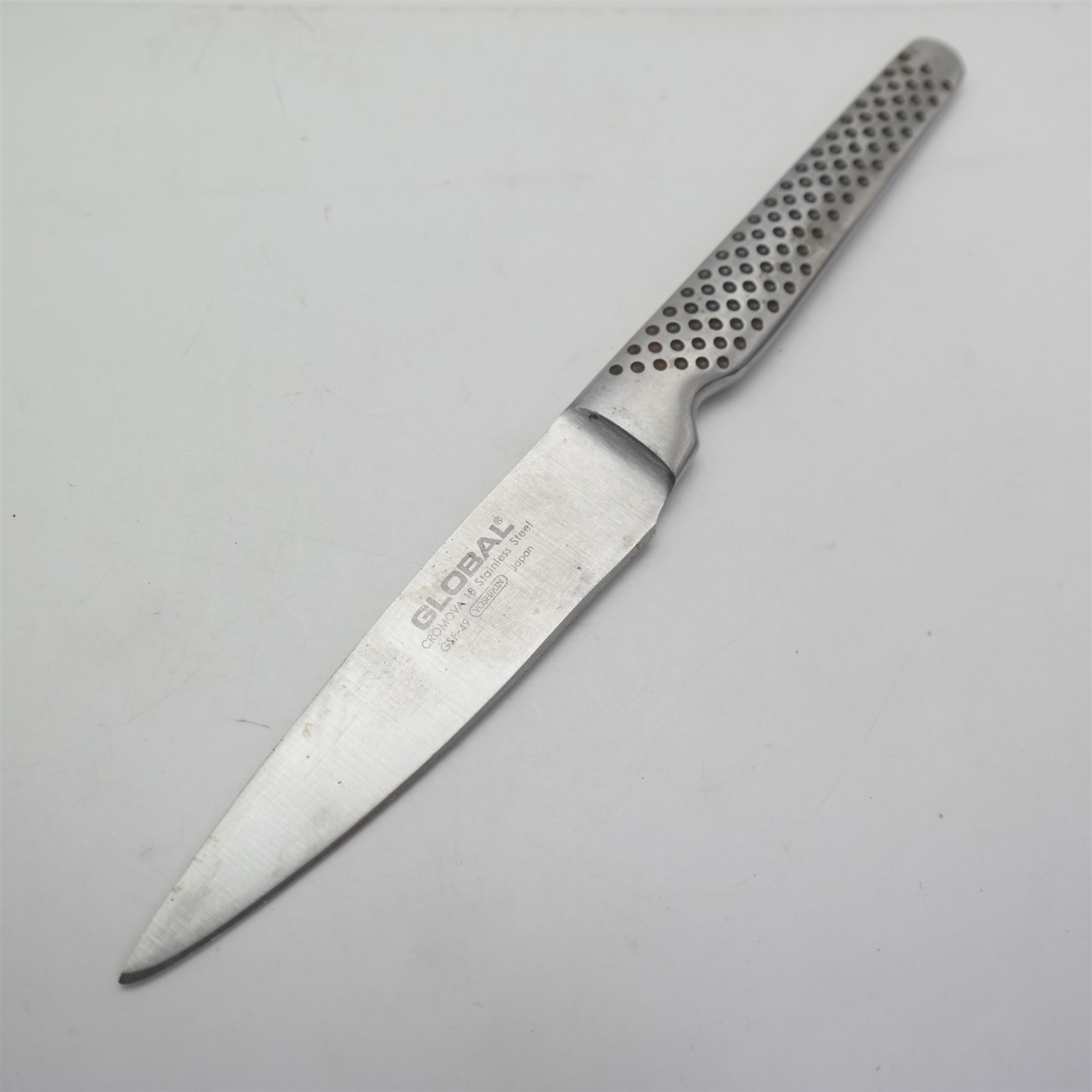 GLOBAL GSF-49 Chef’s Utility Knife 4 1/4″ blade Japan Excellent