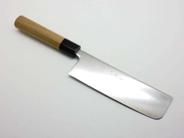 Yoshihiro Aogami Super/Blue Steel Warikomi,Chef’s Nakiri Vegetable Knife 165 mm