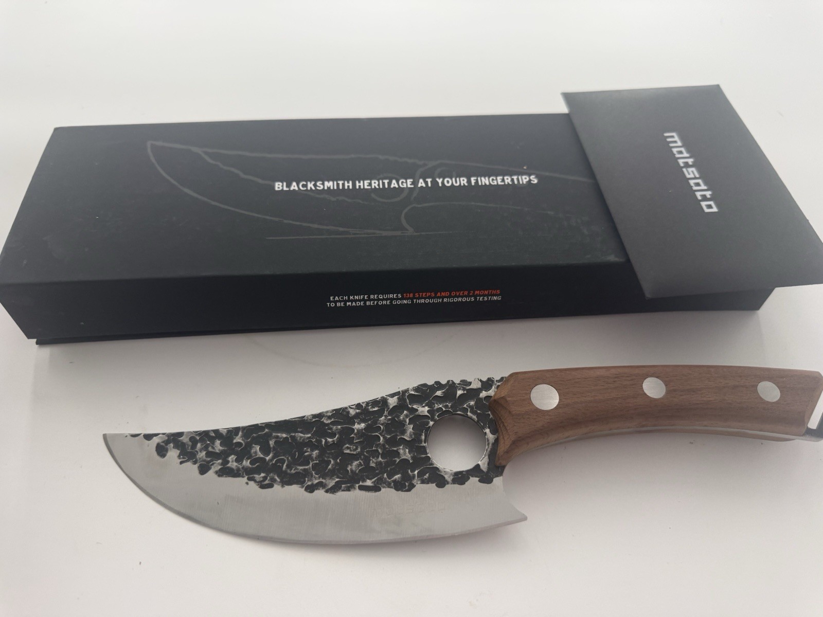 New MATSATO® Premium Chef Knife. Japanese Steel Kitchen Knives for Bal & Control