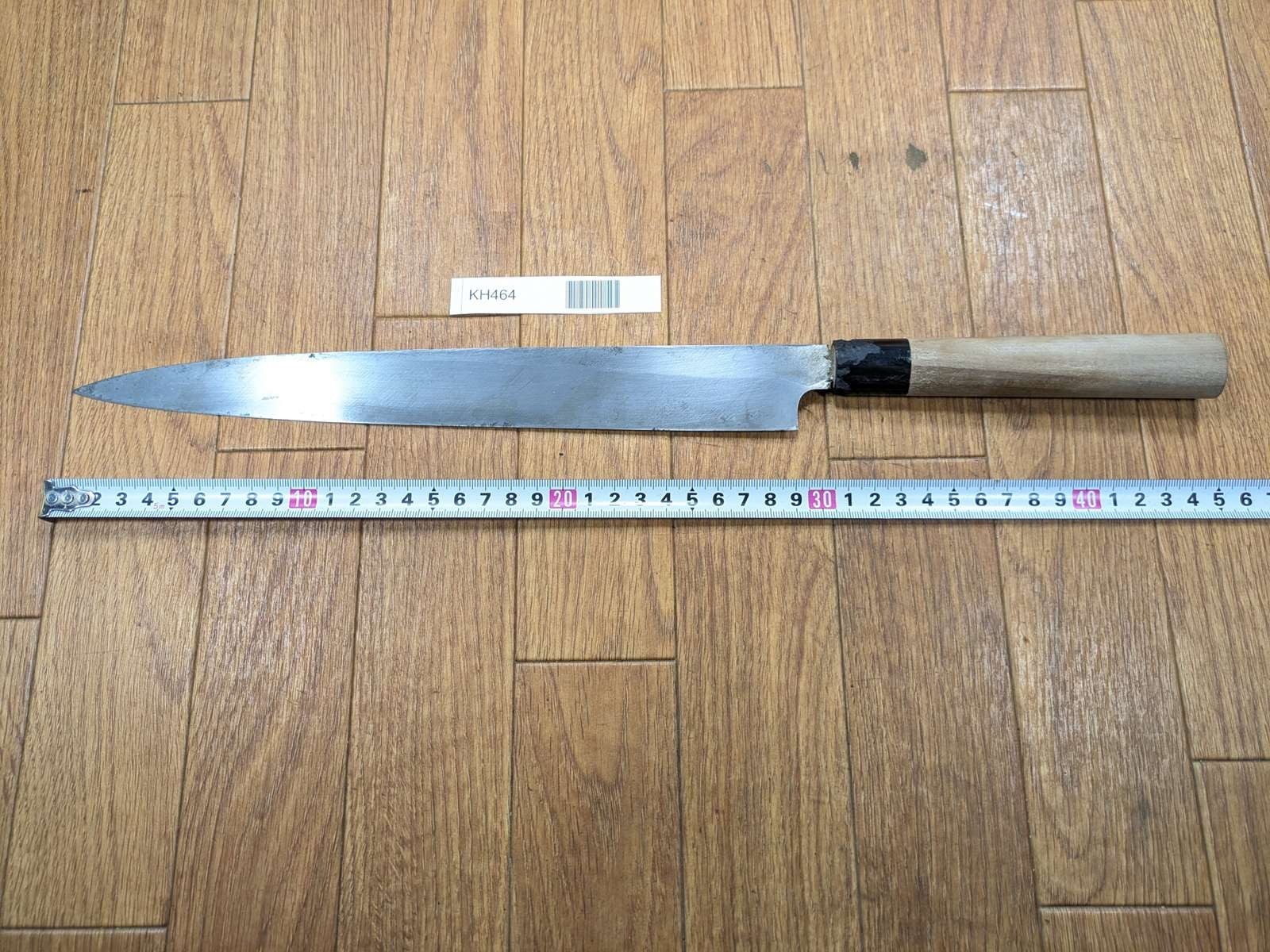 DAMAGED Japanese Chef’s Kitchen Knife Yanagiba Vintage LONG JPN 290/450mm KH464