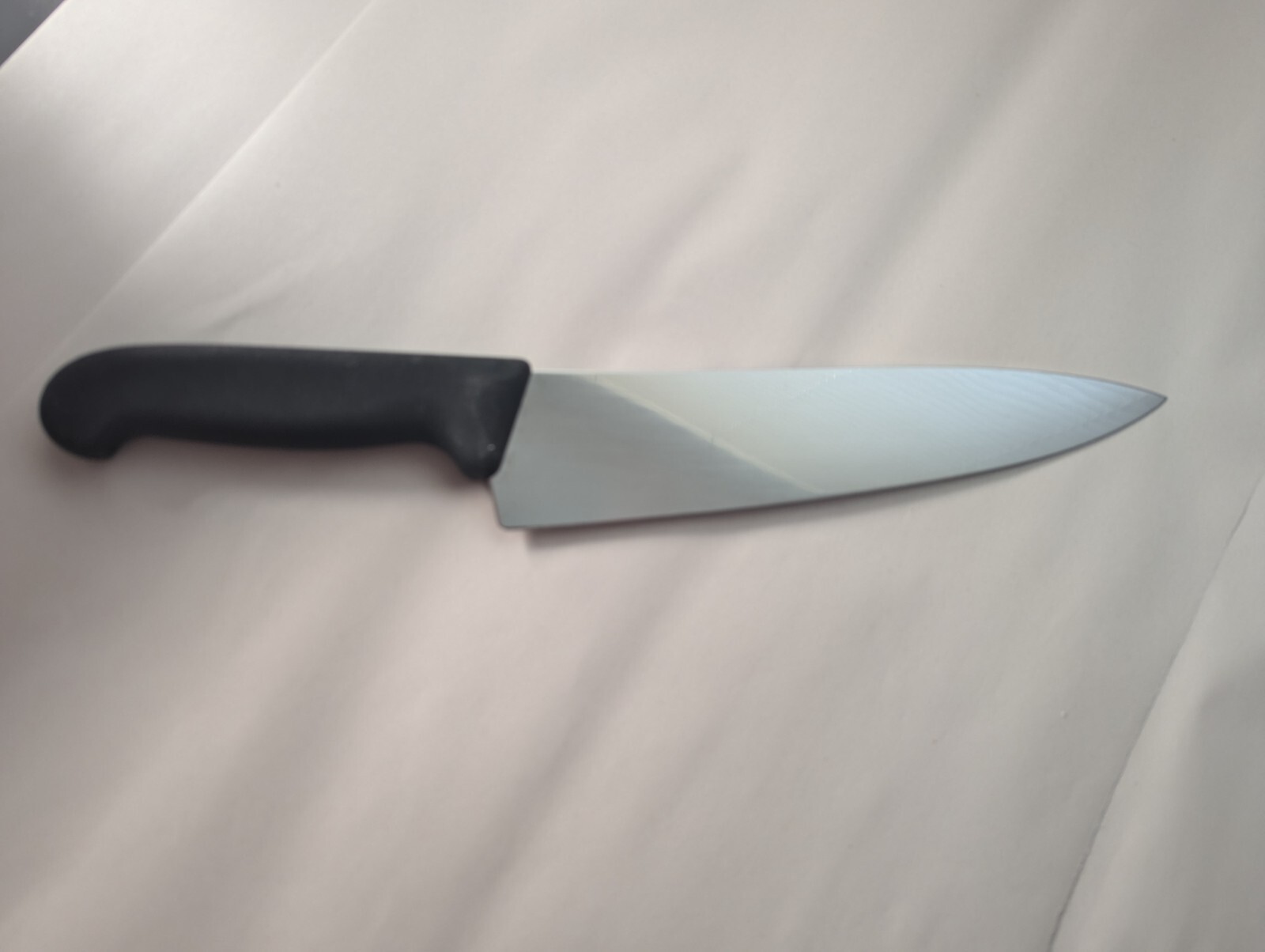 VICTORINOX FIBROX 10″ Chef’s Knife 40521 Black NSF 5.2003.25 STRAIGHT SWISS MADE