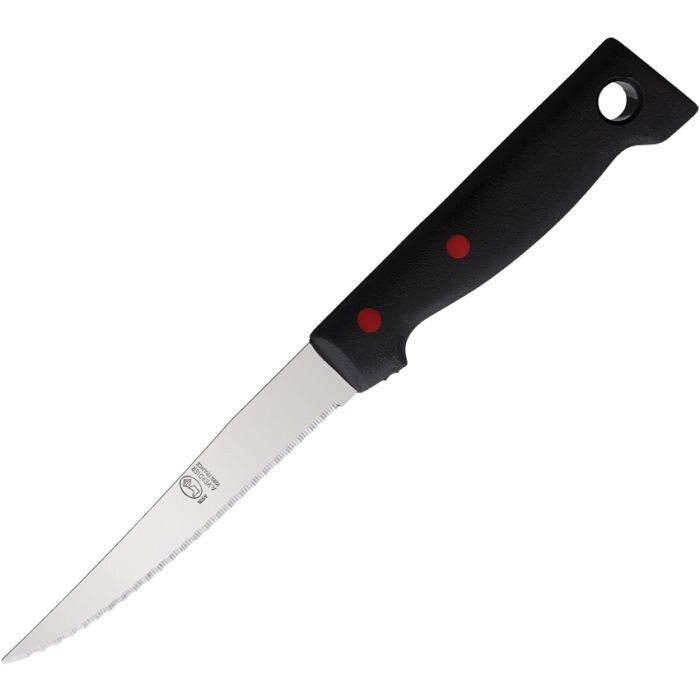 Andre Verdier Kitchen Cotalos Knife 8.5 Serrated Stainless Blade Blak ABS Handle