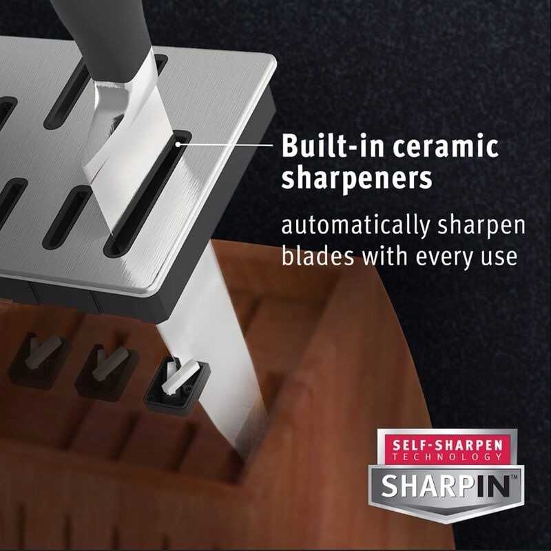 Calphalon Classic Self-Sharpening 15-pc. Cutlery Knife Block Set (1932932)