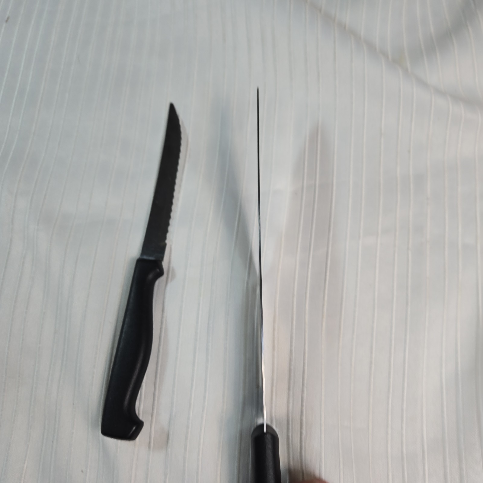 Tramontina Knife Lot 2 Serrated Slicer Prep 8 Inch 5 Inch Stainless Steel Blades