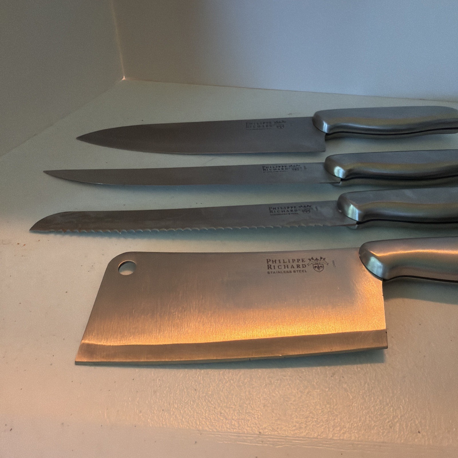 Philippe Richard Cleaver Knife Chopper Butcher Bread Butcher Stainless Steel