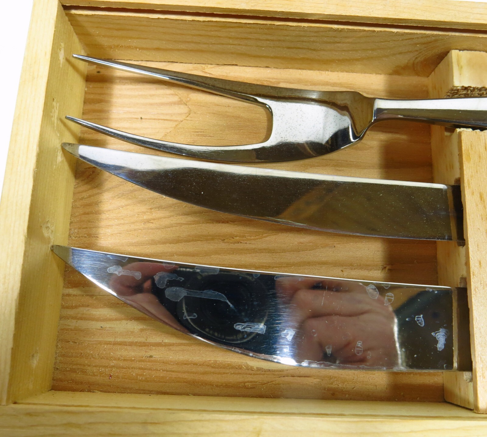 Stainless Steel Imperial Carving Knife Set w/ Storage Box