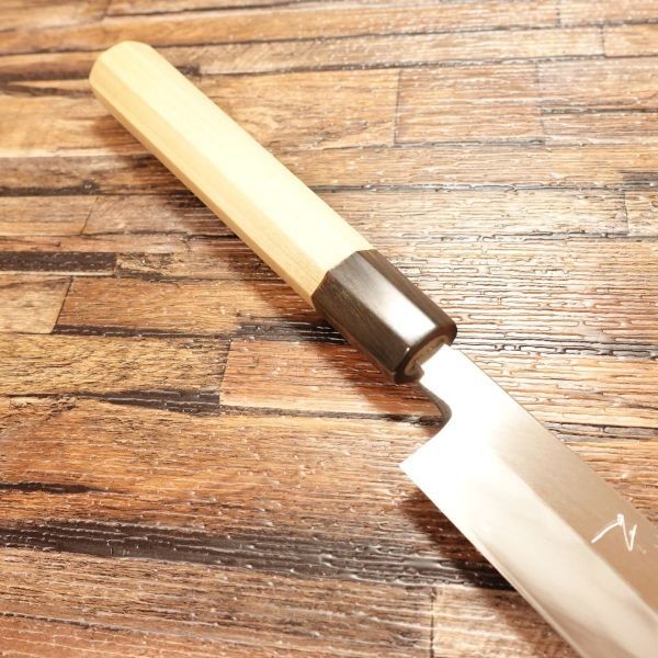 Yasuyuki Hon-yaki Fugu Sashimi Knife, Sharpened, Yanagiba Knife, Sashimi Knife,