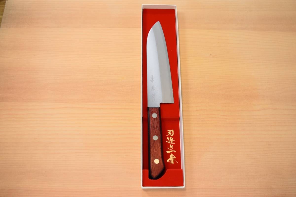Aogami Super Santoku Knife “Kanekei” Japanese Steel, ,