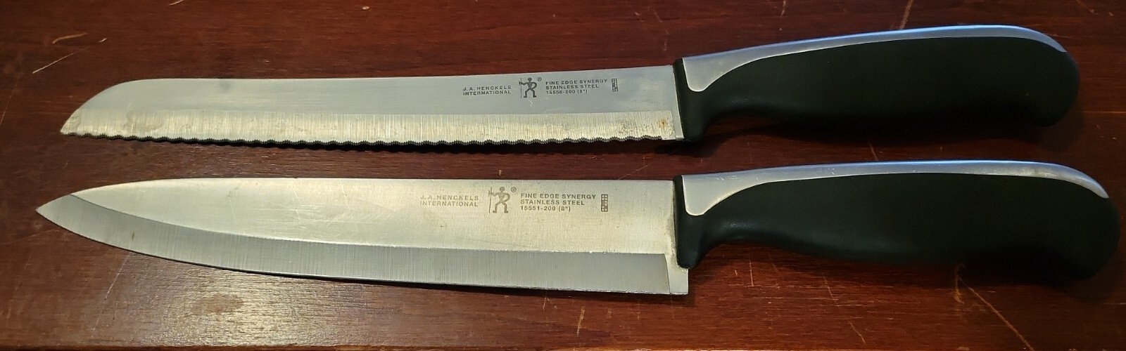 J.A. Henckels Knifes Fine Edge Synergy Set Of 3 SEE ALL PHOTOS