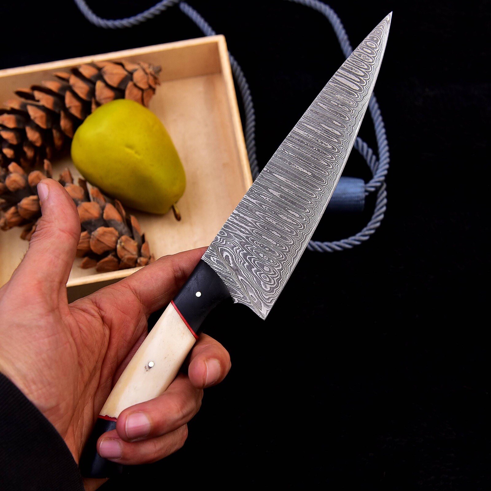 Santoku chef Knife Japanese Damascus Steel VG10 Gyuto kitchen kitche knives
