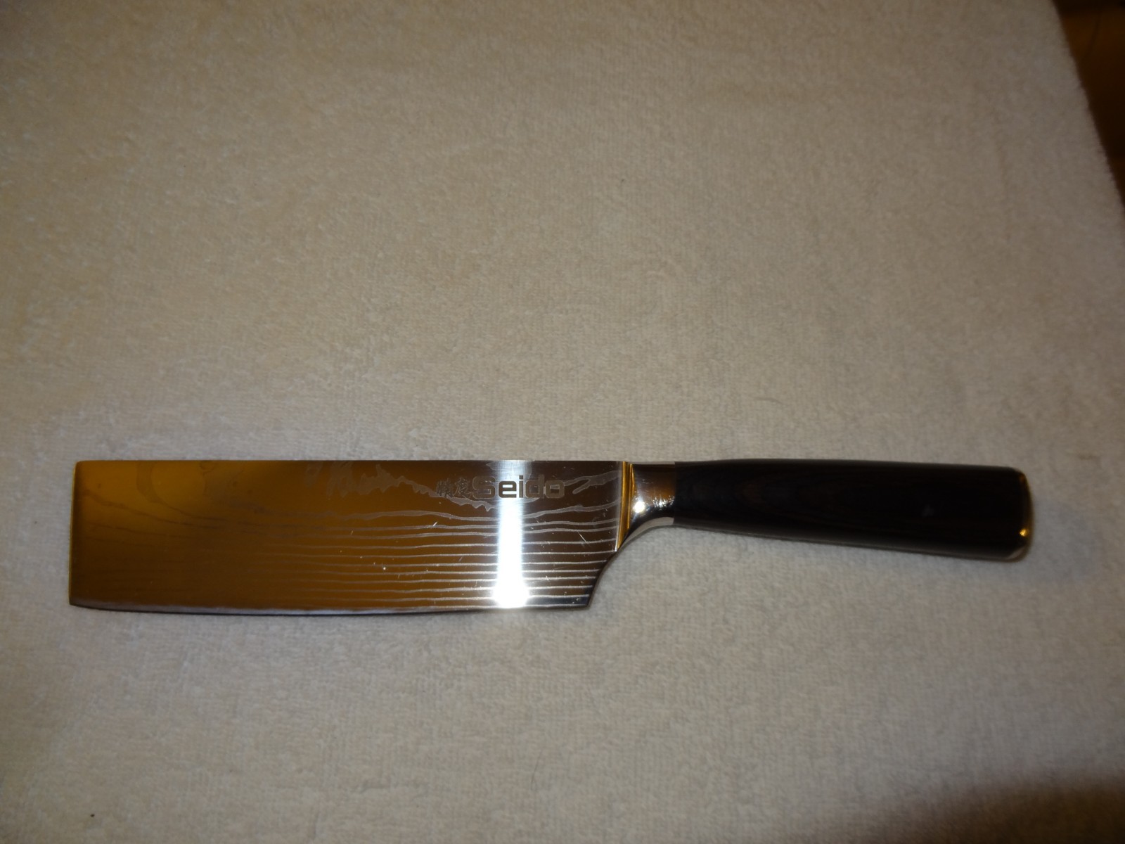 Seido Nakiri / Clever w/ Wooden Handle
