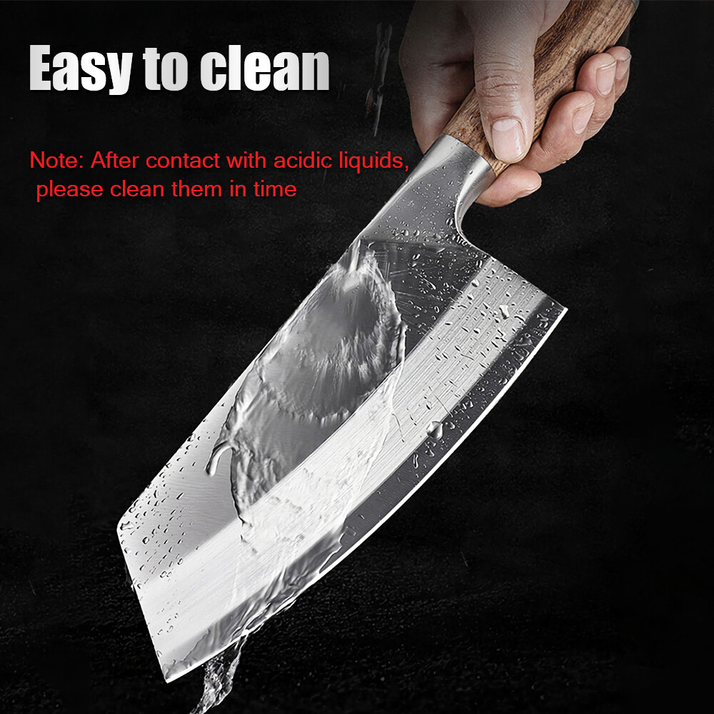 Kitchen Chef Knife Forged Serbian Cleaver Butcher Boning Knives Handmade Blade