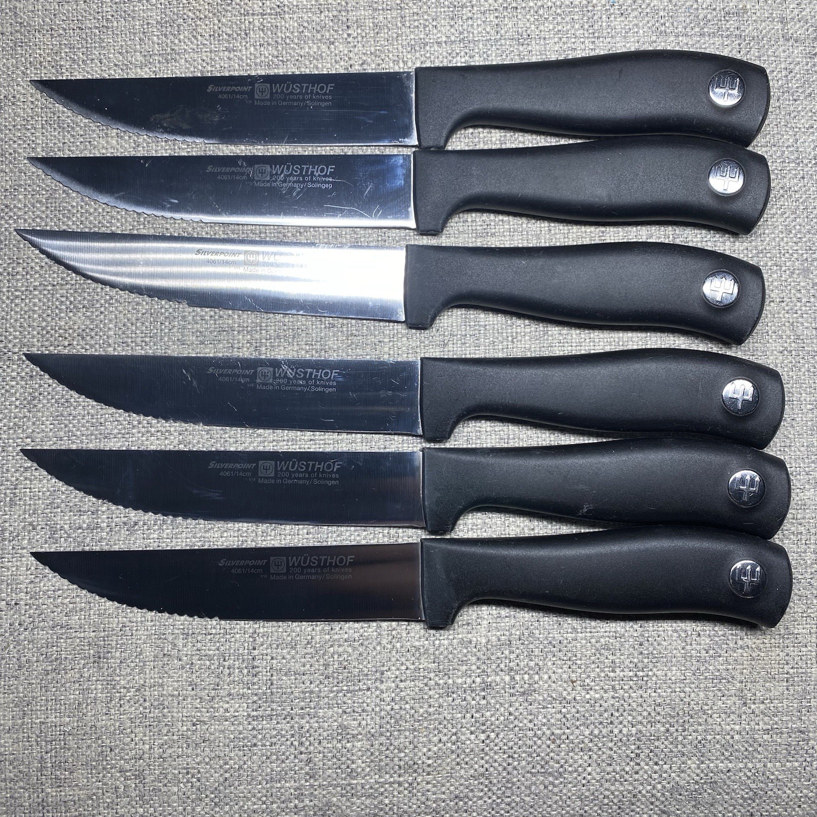 Gourmet Wusthof Knife 4060/14cm Solingen Germany Lot of 6