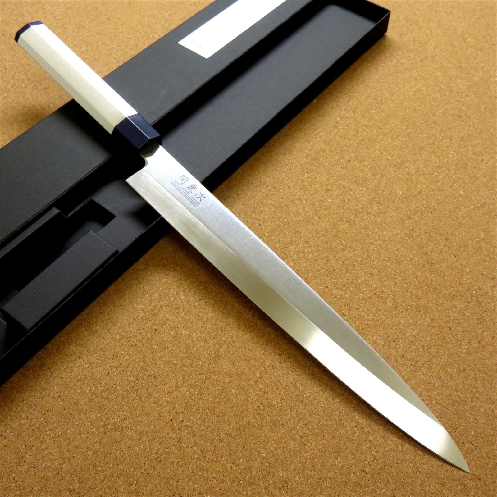 Japanese Kitchen Sashimi Knife 270mm 11 inch Aluminum Handle Single edged JAPAN